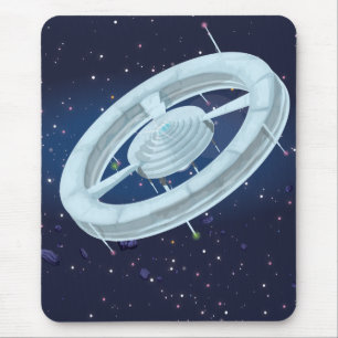 Space Station Mouse Pad