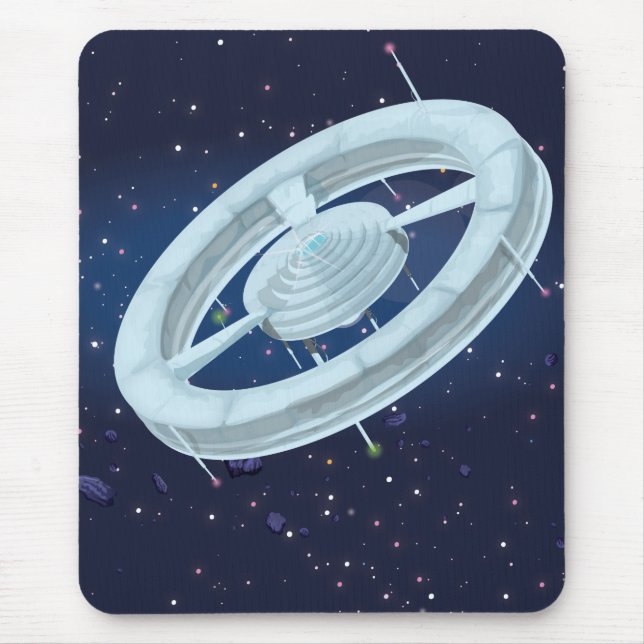 Space Station Mouse Pad (Front)