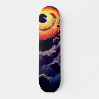 Space Swirl Skateboard