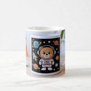 Space Teddy Kids Mug