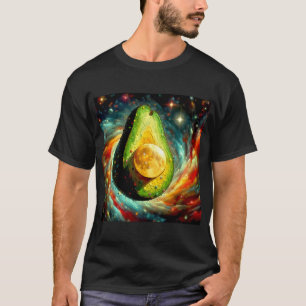 Space & the Abstrat & the moon #5 T-Shirt