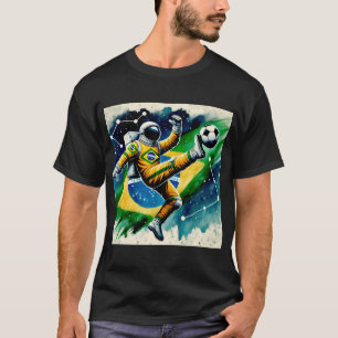 Space the final field Brazilian Astronaut T-Shirt