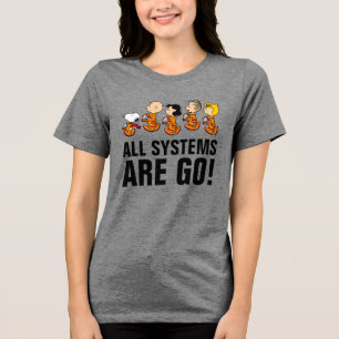 SPACE   The Peanuts Gang Tri-Blend Shirt