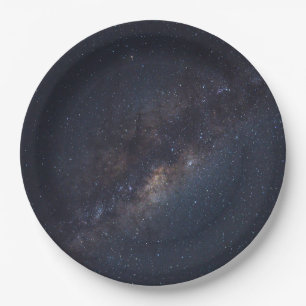Space Theme Paper Plate