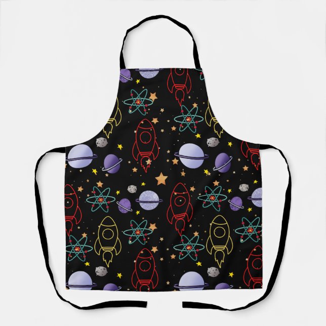 Space Themed Apron (Front)