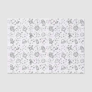 Space Themed Tissue Paper