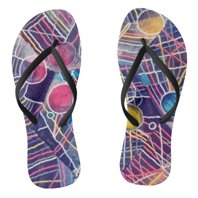 Space  thongs (Footbed)