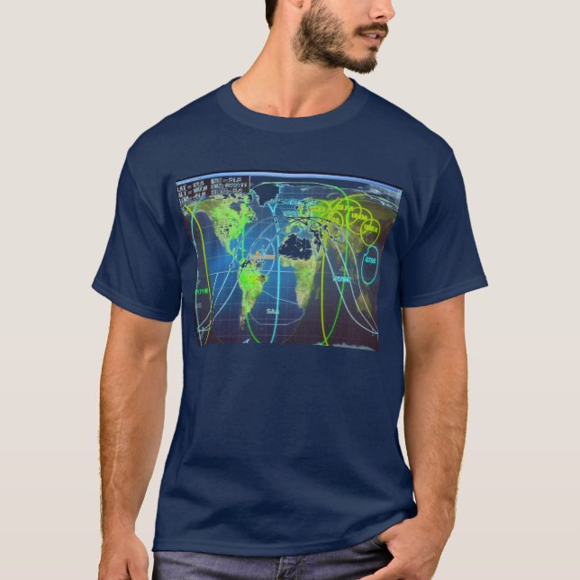 Space Tracking T-Shirt (Front)