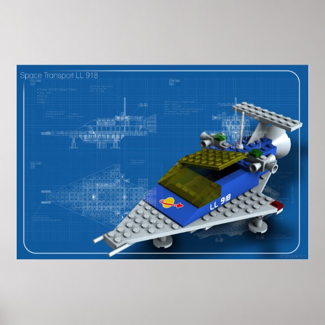 Space Transport LL 918 Poster (Front)