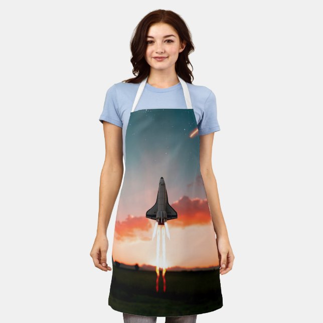 Space Travel Apron (Worn)