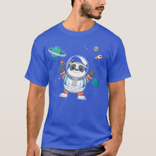 Space Travel China Zoo Animal Universe Panda Astro T-Shirt
