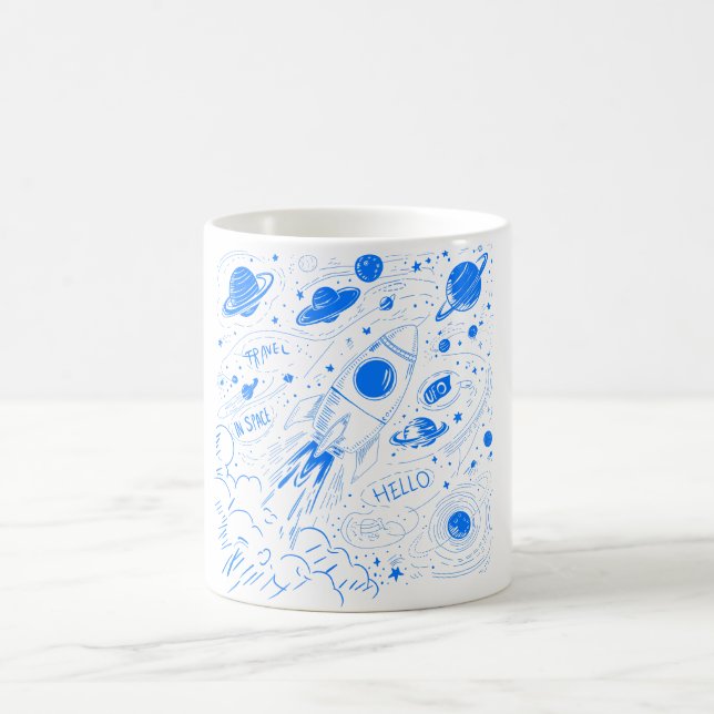 Space travel coffee mug (Center)