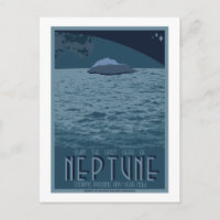 Space Travel Postcard