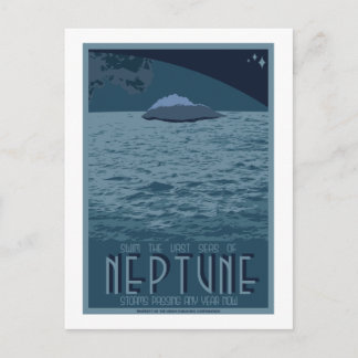 Space Travel Postcard