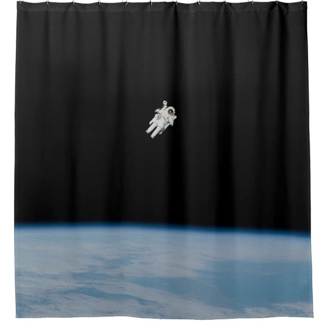 Space Travel Shower Curtain (Front)