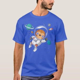 Space Travel Tropical Animal Lover Universe Sloth T-Shirt