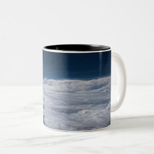 Space Travel Two-Tone Coffee Mug