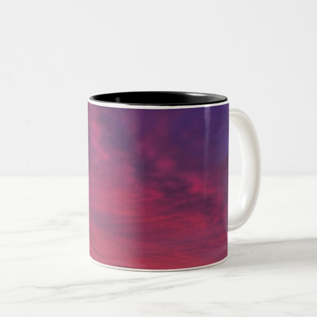 Space Travel Two-Tone Coffee Mug (Front Right)