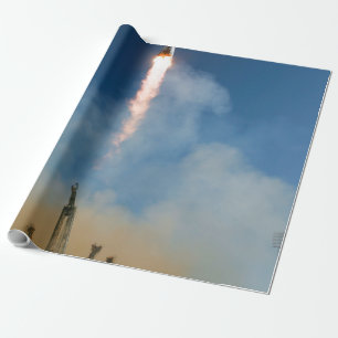 Space Travel Wrapping Paper