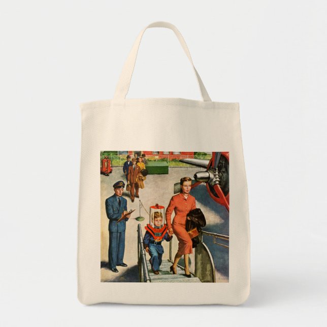 Space Traveller Tote Bag (Front)