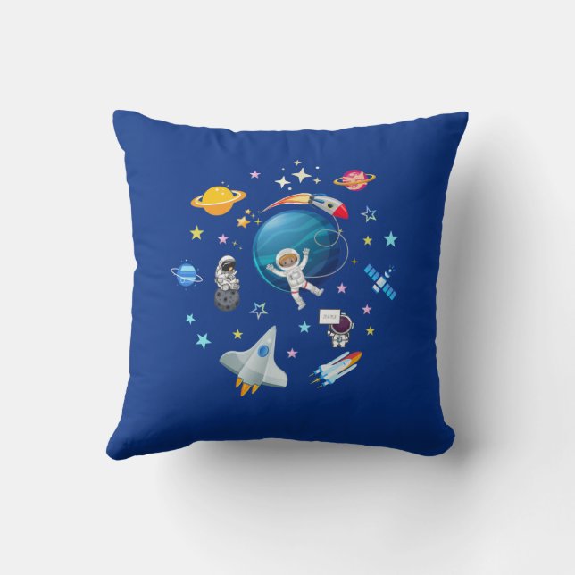 Space Trip Cushion (Back)