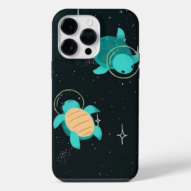 Space Turtles iPhone Case (Back)