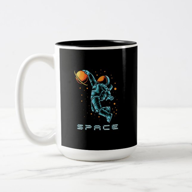 space Two-Tone coffee mug (Left)