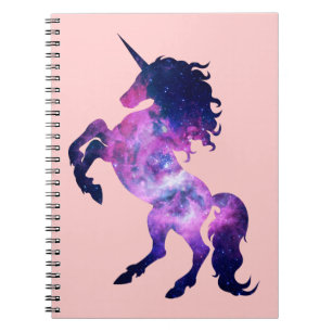 Space unicorn notebook