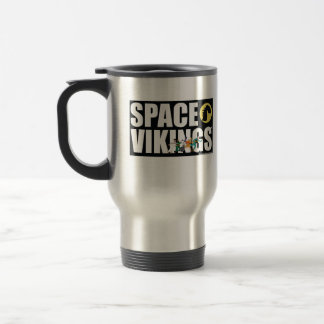 Space Vikings Large Font Travel Mug