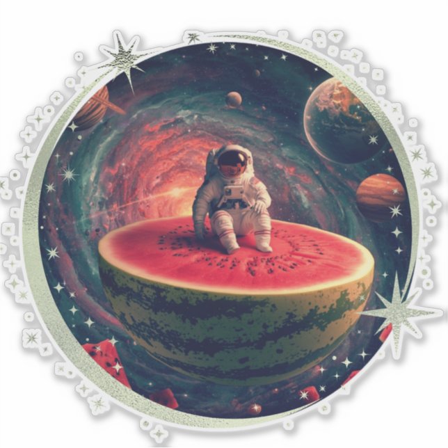 Space Watermelon Astronaut (Front)