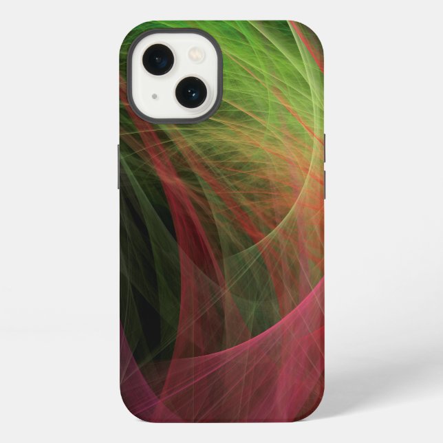 Space Wave iPhone Case (Back)