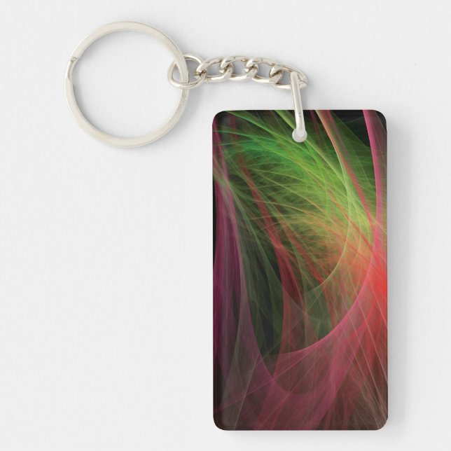 Space Wave Key Ring (Front)