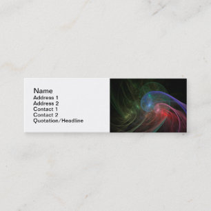 Space Wave Mini Business Card