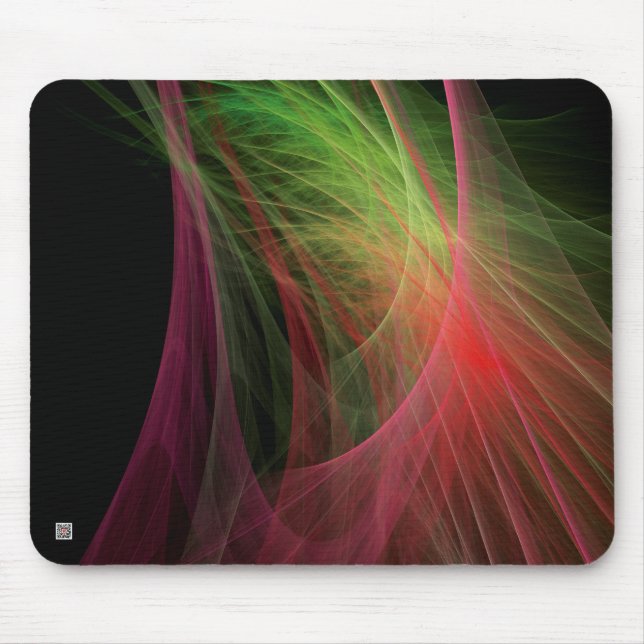 Space Wave Mouse Pad (Front)