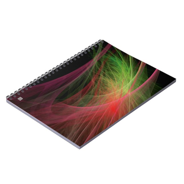 Space Wave Notebook (Left Side)