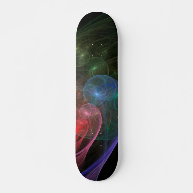 Space Wave Skateboard (Front)