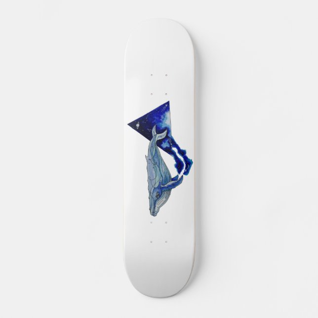 space whale skateboard (Front)