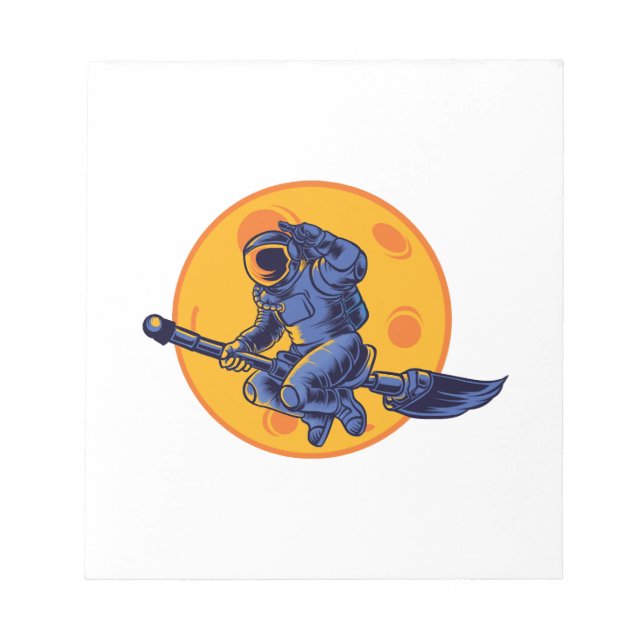 Space Witch Notepad (Front)