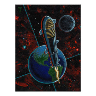 Space X Starship Photo Print