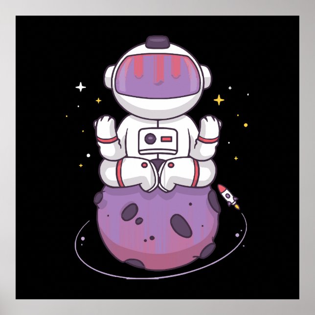 Space Yoga  Poster (Front)
