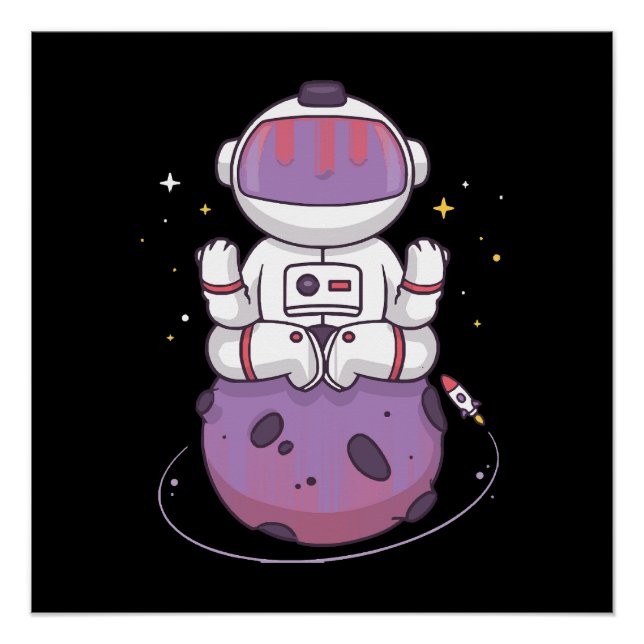 Space Yoga  Poster (Front)