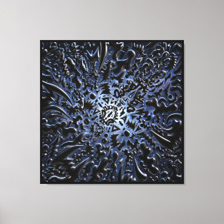 Space Zip Canvas Print