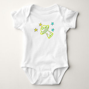 Spacecraft Baby Bodysuit