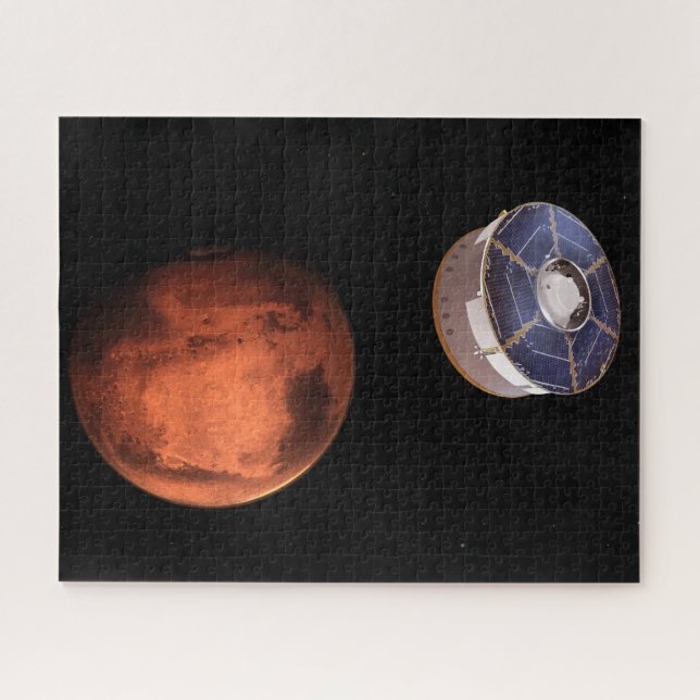 Spacecraft Carrying The Perseverance Rover Jigsaw Puzzle (Horizontal)