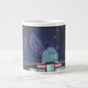 Spacecraft Console Large Coffee Mug