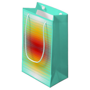 Spacecraft Reentry Plasma Field Colours Abstract Small Gift Bag