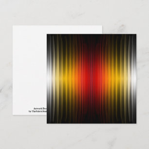 Spacecraft Reentry Plasma Field Colours Pattern Ar Card