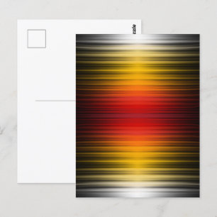 Spacecraft Reentry Plasma Field Colours Pattern Ar Postcard