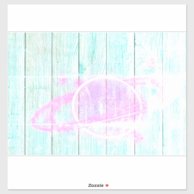 Spaced Out Custom Cut 14x14 Window Cling (Sheet)