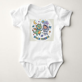 SpaceFriends Baby Bodysuit